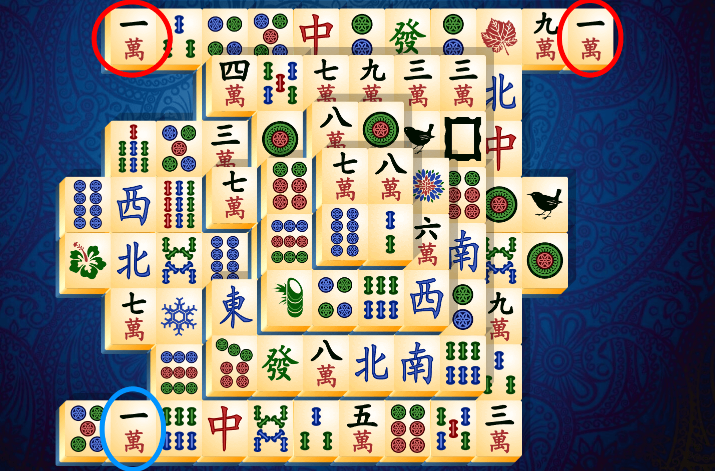 Vodič za pasijans mahjong, 7. korak
