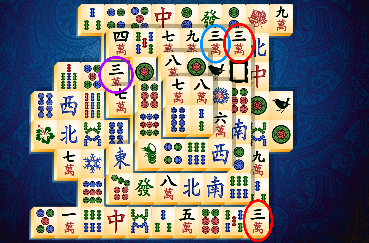 Vodič za pasijans mahjong, 8. korak